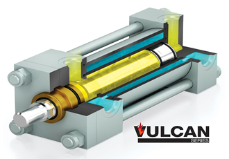 Hydraulic Cylinders for Rugged, High Heat Applications
